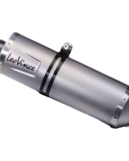 Leo Vince LV One Evo Slip-On Exhaust Stainless Fits 20-22 KTM 390 Adventure