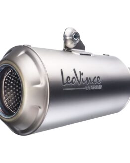 LV-10 Titanium Slip On Exhaust w/ Carbon Fiber Shield