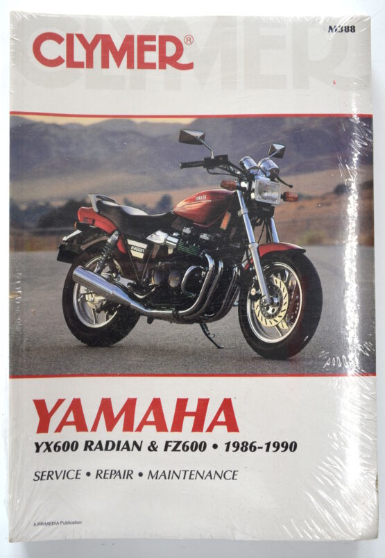 Clymer Service Manual Soft Cover M388 Fits Yamaha YX600/FZ600 86-90