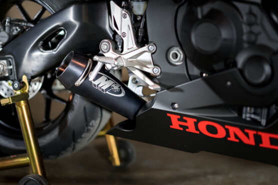 Black GP Slip On Exhaust