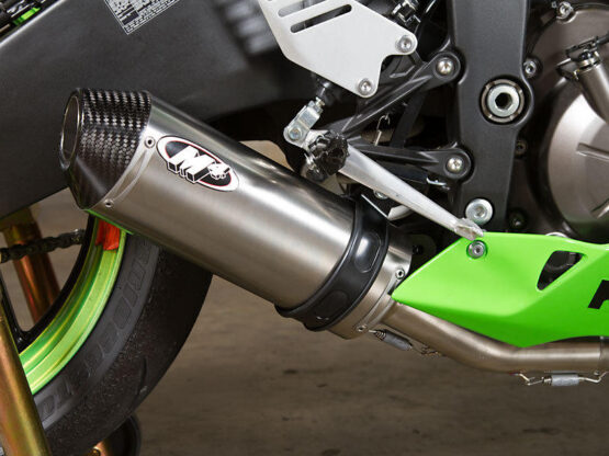 Street Slayer Titanium Full Exhaust w/ Carbon Fiber Tip
