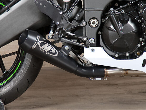 Black GP Full Exhaust w/ Stainless Tubing