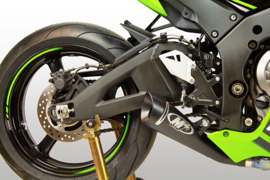 Black GP19 Slip On Exhaust