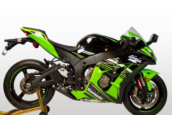 Black GP19 Slip On Exhaust - Image 2