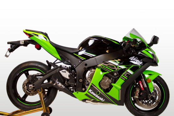 Black GP19 Stainless Steel Full Exhaust - Image 2