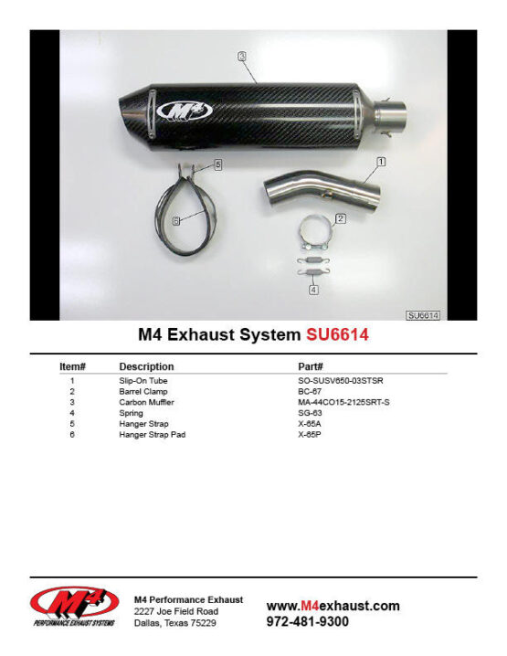Carbon Fiber Slip On Exhaust - Image 4