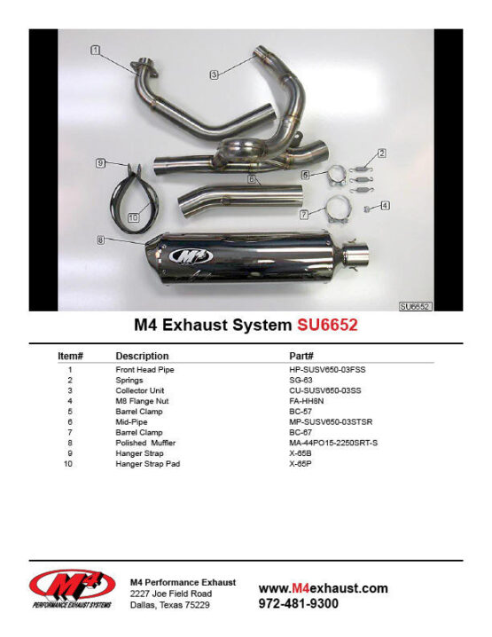 Polished Full Exhaust w/ Stainless Tubing - Image 2