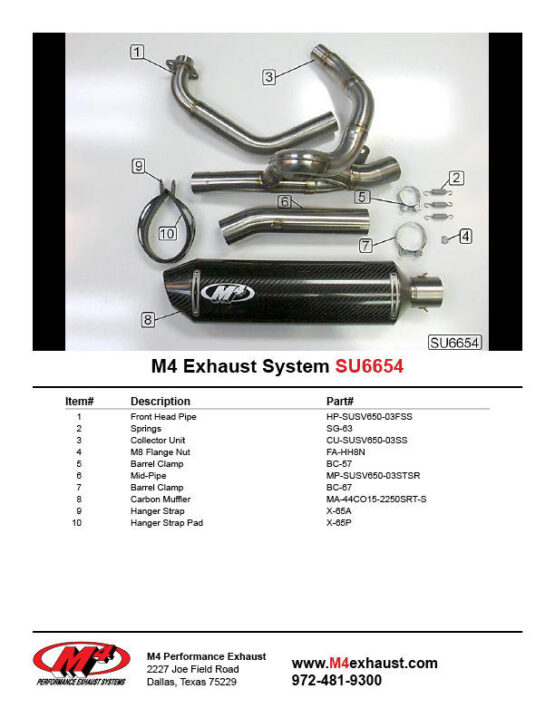 Carbon Fiber Full Exhaust w/ Stainless Tubing - Image 4