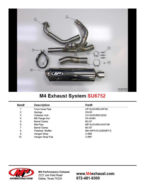 Polished Full Exhaust w/ Stainless Tubing - Image 2