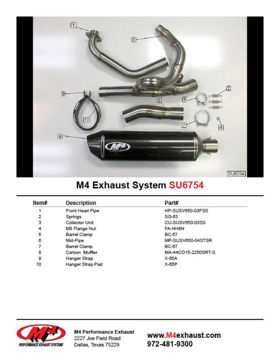 Carbon Fiber Full Exhaust w/ Stainless Tubing - Image 4