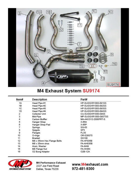 Carbon Fiber Full Exhaust w/ Stainless Tubing - Image 4
