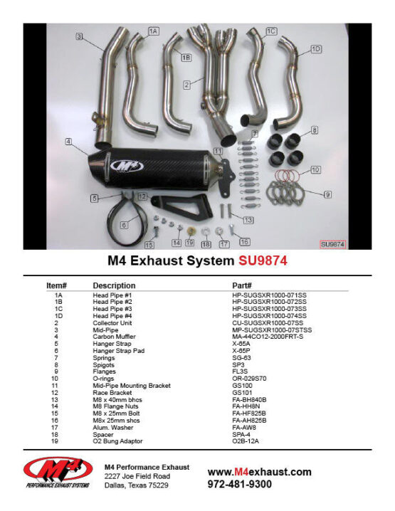 Carbon Fiber Full Exhaust w/ Stainless Tubing - Image 3