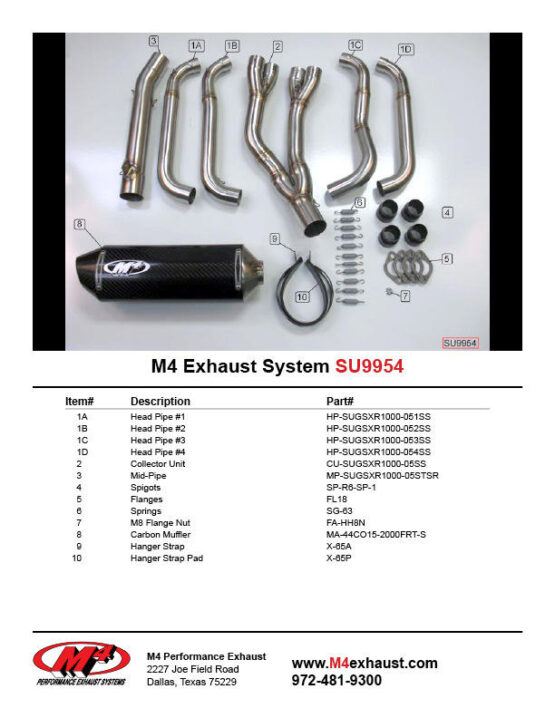 Carbon Fiber Full Exhaust w/ Stainless Tubing - Image 2