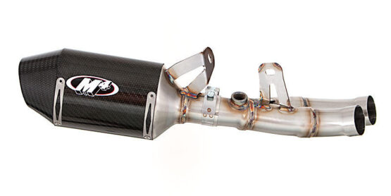 Street Slayer Carbon Fiber Slip On Exhaust w/ Link Pipe - Image 3