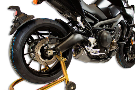 RM1 Black Full Exhaust w/ dB killer - Image 4