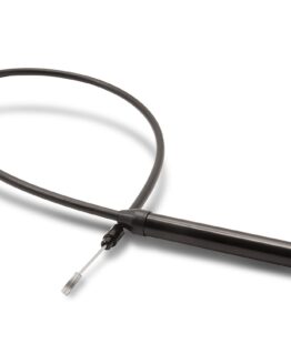 Motion Pro Blackout Clutch Cable Top Half 37.6in Black For Harley Softail, Touring