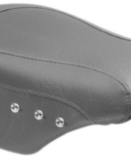 Studded Vinyl Pillion Pad - Black