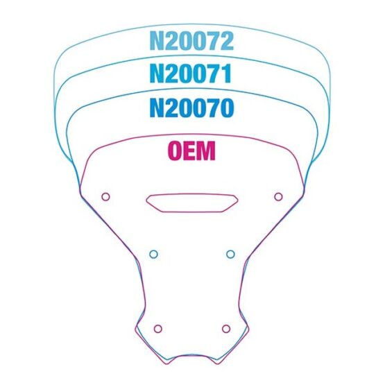 Vstream Windscreen - Mid, Light Tint - Image 2