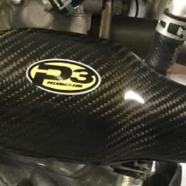 Carbon Fiber Header Heat Shield