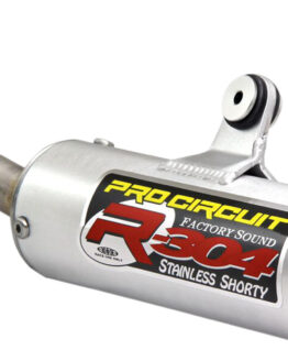 R-304 Shorty Aluminum Slip On Exhaust Silencer