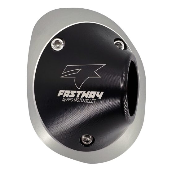 Pro Moto Billet Side Shooter Exhaust End Cap Black Fits 19-24 KTM/GG/HQV 4T