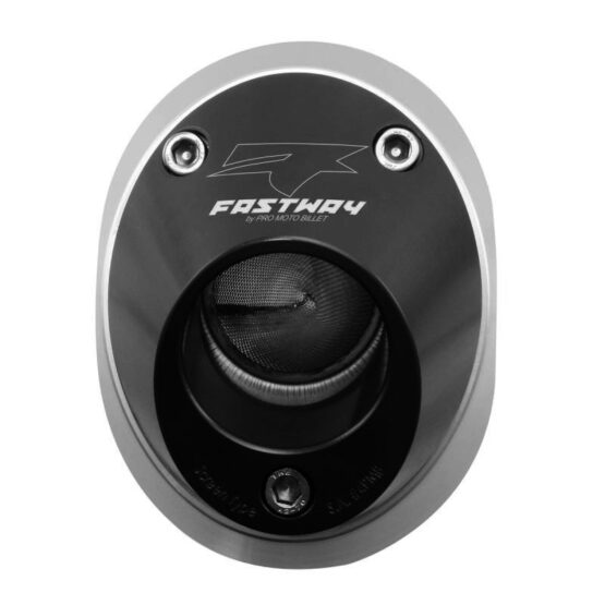Spark Arrestor Exhaust End Cap - Black