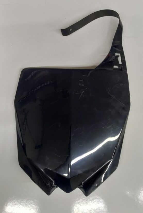 Front Number Plate - Black - Image 2