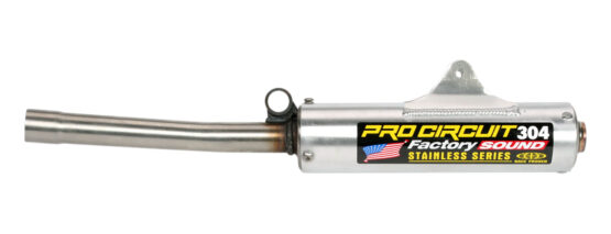 304 Aluminum Slip On Exhaust Silencer