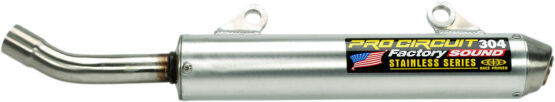 304 Aluminum Slip On Exhaust Silencer