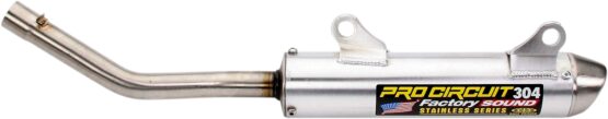 304 Aluminum Slip On Exhaust Silencer