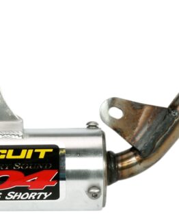R-304 Shorty Aluminum Slip On Exhaust Silencer