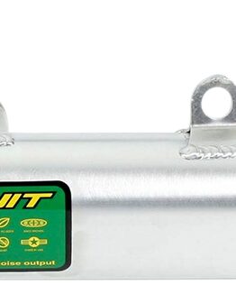 Type 296 Aluminum Slip On Exhaust Silencer w/ Spark Arrestor