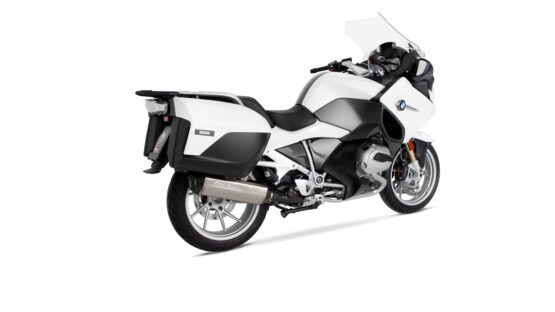 Remus HEXACONE Slip-On Titanium Exhaust Silver Fits BMW R1200RT - Image 3