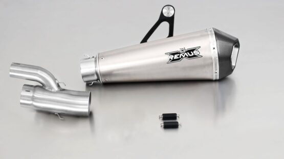 Remus HYPERCONE Slip-On Exhaust Titanium Silver Fits BMW S1000RR