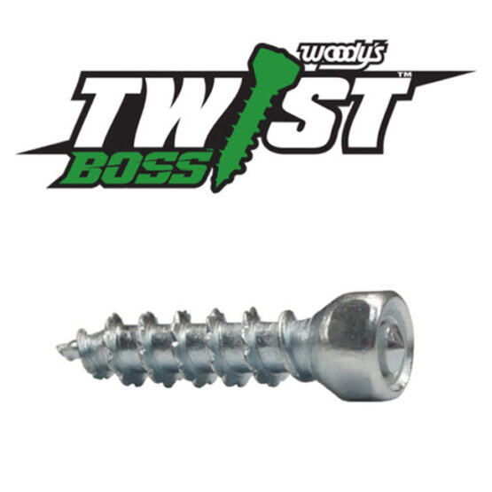 Woodys Boss Carbide Tire Screws 30mm 100-Pack with Tool