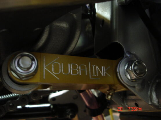 1-5/8" Lowering Link - Red, Lowers Rear Suspension 1.625" Inches - Image 2