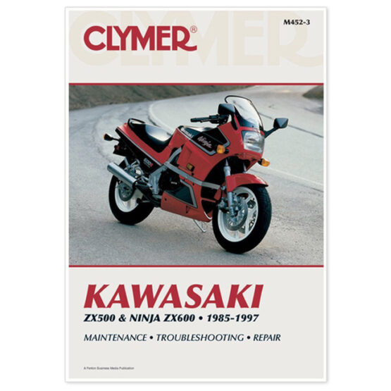 Clymer Manual Kawasaki Ninja ZX500 ZX600 1985-1997