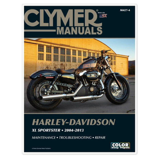 Clymer Manual Harley Davidson XL883 XL1200 Sportster 2004-2013