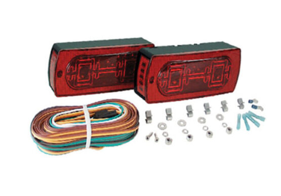 Optronics LED Low-Profile Trailer Tail Light, Left, 8-Function, STL-17RS