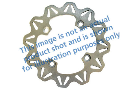 VEE Style Brake Rotor - Solid