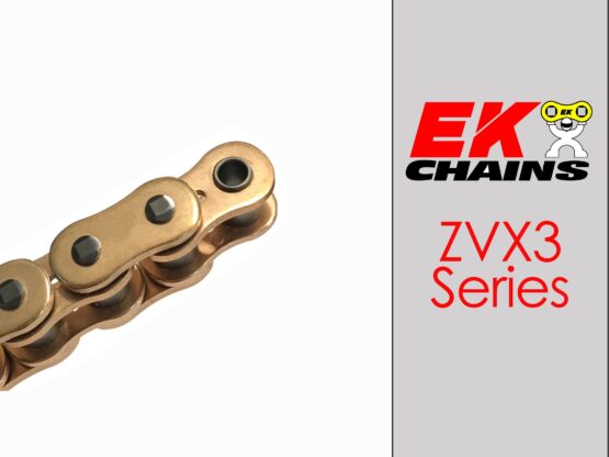 Vortex Racing EK 530 ZVX3 Rivet Master Chain 150 Links Gold