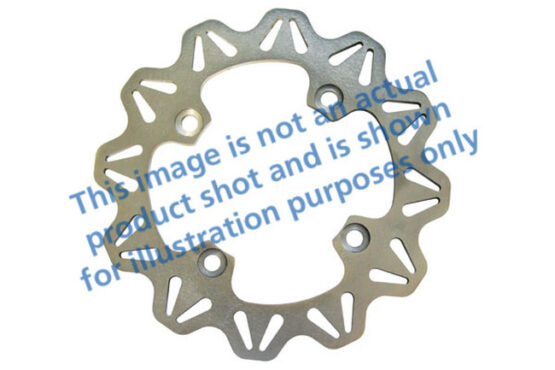 VEE Style Brake Rotor - Solid
