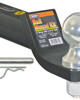 1-7/8 in Ball Mount Kit, 4 in Drop, 2 in Receiver