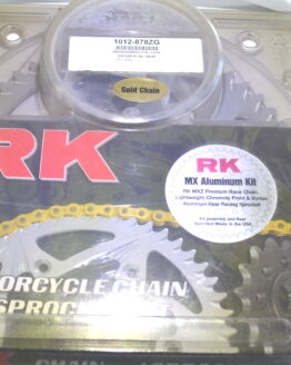 QA GB520MXZ4-116 Chain 13/52 Silver Aluminum Sprocket Kit