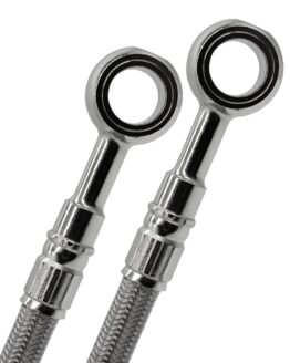 Stainless Steel Front Brake Line Kit - 2 Lines