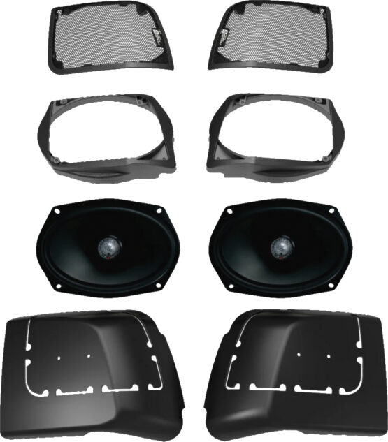 Cerwin Vega 6x9 Cut-in Lid Kit w/ ST69CX For 2014-2023 FLH/T