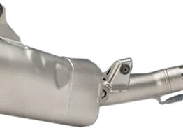 Yoshimura RS-12 Titanium Full Exhaust System Silver Fits 2025 Honda CRF250R/RX