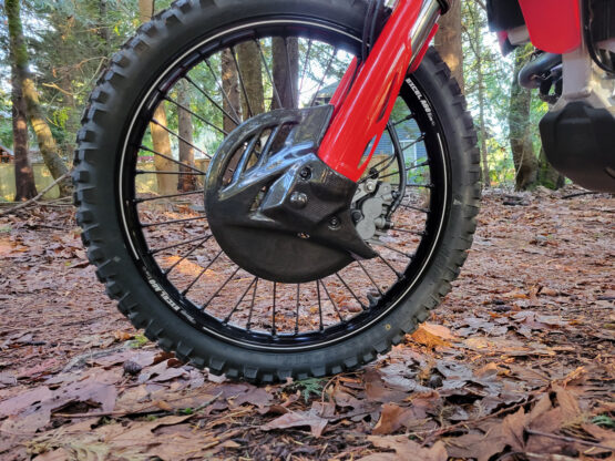 Carbon & Aramid Front Brake Rotor Disc Guard - Image 2
