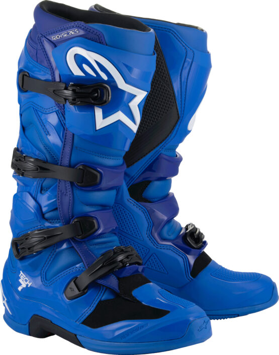 Alpinestars Tech 7 Boots Blue Size 12 - Image 5
