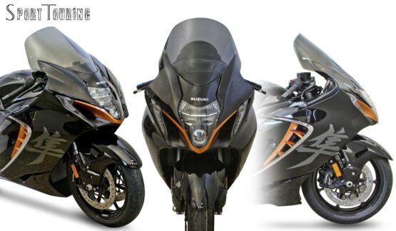 Dark Smoke Sport Touring Windscreen - Image 4